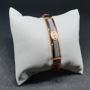 18k rose gold gents bracelet by 