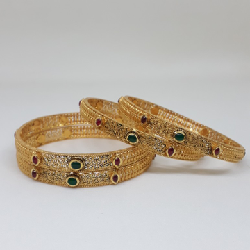 22ct Antique  Jadtar  Bangle bg/64/160 by 